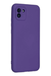 Samsung Galaxy A03 Kılıf Nano içi Kadife Silikon - Mor