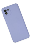 Samsung Galaxy A03 Kılıf Nano içi Kadife Silikon - Lila