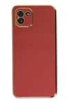 Samsung Galaxy A03 Kılıf Volet Silikon - Kırmızı
