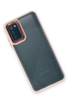 Samsung Galaxy A03S Kılıf Dora Kapak - Pudra