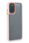 Samsung Galaxy A03S Kılıf Dora Kapak - Pudra