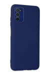Samsung Galaxy A03S Kılıf Lansman Glass Kapak - Sky Blue