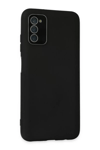 Samsung Galaxy A03S Kılıf Lansman Glass Kapak - Siyah