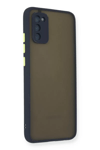 Samsung Galaxy A03S Kılıf Montreal Silikon Kapak - Lacivert