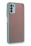 Samsung Galaxy A03S Kılıf Montreal Silikon Kapak - Turkuaz
