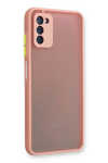 Samsung Galaxy A03S Kılıf Montreal Silikon Kapak - Pembe