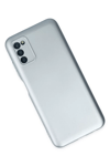 Samsung Galaxy A03S Kılıf Nano içi Kadife Silikon - Sky Blue