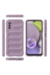 Samsung Galaxy A03S Kılıf Optimum Silikon - Mor