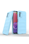Samsung Galaxy A03S Kılıf Optimum Silikon - Sky Blue