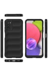 Samsung Galaxy A03S Kılıf Optimum Silikon - Siyah