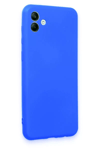 Samsung Galaxy A04 Kılıf First Silikon - Mavi