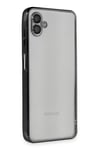 Samsung Galaxy A04 Kılıf Lensli Silikon - Siyah