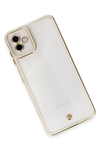 Samsung Galaxy A04 Kılıf Liva Lens Silikon - Beyaz