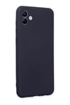 Samsung Galaxy A04E Kılıf First Silikon - Lacivert
