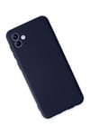 Samsung Galaxy A04E Kılıf First Silikon - Lacivert
