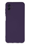 Samsung Galaxy A04E Kılıf Nano içi Kadife Silikon - Mor