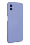 Samsung Galaxy A04E Kılıf Nano içi Kadife Silikon - Lila