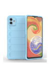 Samsung Galaxy A04E Kılıf Optimum Silikon - Sky Blue