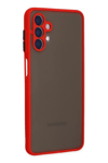 Samsung Galaxy A04S Kılıf Montreal Silikon Kapak - Kırmızı
