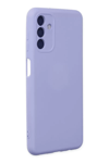 Samsung Galaxy A04S Kılıf Nano içi Kadife Silikon - Lila