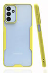 Samsung Galaxy A04S Kılıf Platin Silikon - Sarı