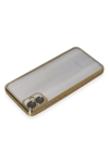 Samsung Galaxy A05 Kılıf Lensli Silikon - Gold