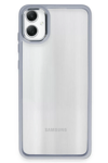 Samsung Galaxy A05 Kılıf Power Silikon - Sierra Blue