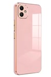 Samsung Galaxy A05 Kılıf Volet Silikon - Pembe