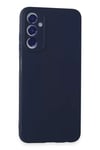 Samsung Galaxy A05S Kılıf First Silikon - Lacivert