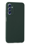 Samsung Galaxy A05S Kılıf First Silikon - Koyu Yeşil