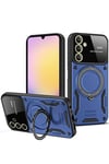 Samsung Galaxy A05S Kılıf Joy Lens Standlı Kapak - Lacivert