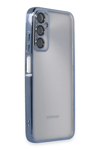 Samsung Galaxy A05S Kılıf Lensli Silikon - Açık Mavi