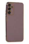 Samsung Galaxy A05S Kılıf Volet Silikon - Mor