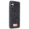Samsung Galaxy A06 Bright Simli Kapak - Siyah