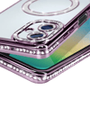Samsung Galaxy A06 Joke Simli Magneticsafe Kılıf - Derin Mor