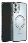 Samsung Galaxy A06 Joke Simli Magneticsafe Kılıf - Siyah
