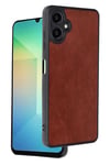 Samsung Galaxy A06 Kılıf Aras Deri Kapak - Bordo