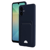 Samsung Galaxy A06 Kılıf Kelvin Kartvizitli Silikon - Lacivert
