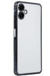 Samsung Galaxy A06 Kılıf Lensli Silikon - Siyah