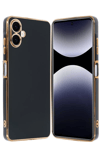 Samsung Galaxy A06 Kılıf Volet Silikon - Siyah