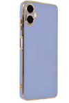 Samsung Galaxy A06 Kılıf Volet Silikon - Mavi