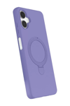 Samsung Galaxy A06 Regal Magsafe Standlı Kapak - Lila