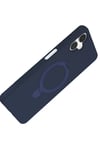 Samsung Galaxy A06 Regal Magsafe Standlı Kapak - Lacivert
