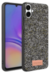 Samsung Galaxy A07 4G Bright Simli Kapak - Gold