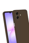 Samsung Galaxy A07 4G First Silikon - Kahverengi