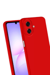 Samsung Galaxy A07 4G First Silikon - Kırmızı