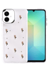 Samsung Galaxy A07 4G Fiyonk Desenli Kapak - Desen 6