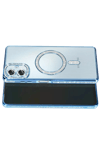 Samsung Galaxy A07 4G Joke Simli Magneticsafe Kılıf - Mavi