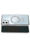 Samsung Galaxy A07 4G Joke Simli Magneticsafe Kılıf - Gümüş
