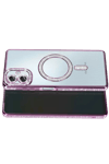 Samsung Galaxy A07 4G Joke Simli Magneticsafe Kılıf - Derin Mor